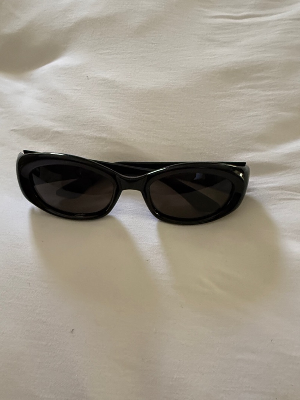 Vintage Gucci Black Curved Women's Sunglasses